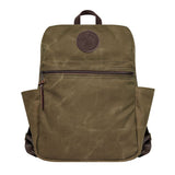 Sale: Waxed & Camo Standard Backpack / Bookbag SKU: B-156 Made in USA