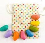 Sale: Easter Gift Box with Crayon Rocks in Vibrant Easter Colors Made in USA