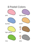 Sale: 32 Colors Crayon Rocks in a Fun Bag Makes a Perfect Gift.