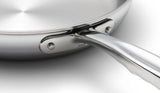 Sale: 8.5" Stainless Steel Frying Pan USA Made by 360 Cookware IL085-ST