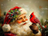 0744 Santa's Little Friend 1000 pc Puzzle Made in USA