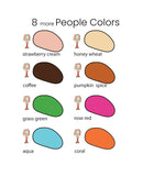 Sale: 32 Colors Crayon Rocks in a Fun Bag Makes a Perfect Gift.