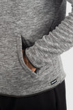 New Polar Fleece Pocketed Charcoal Hoodie 693FHPC Made in USA