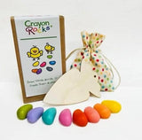 Sale: Easter Gift Box with Crayon Rocks in Vibrant Easter Colors Made in USA