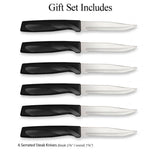 Anthem Serrated Ergo New Steak Set Made in USA S6S