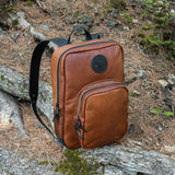 Sale: Bison Leather Standard Backpack LB-161 Made in USA
