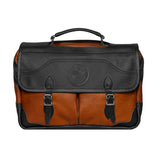 Sale: LB-670 Bison Leather Entrepreneur Briefcase Made in USA