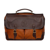 Sale: LB-670 Bison Leather Entrepreneur Briefcase Made in USA