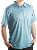 New Price Sale: “Boss Shirt” Water Depth Mesh Performance Sports Polo Shirt Made in USA 757MOLOD