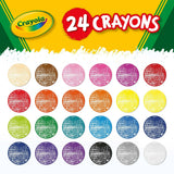 Crayola Classic Color Crayons, 2-Pack of 24 Count Boxes, Made in USA