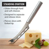 New: Premium Cheese Knife R139 Stainless Handle Made in USA
