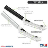 New: Premium Cheese Knife R139 Stainless Handle Made in USA