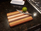 Exclusive Combination Set of All Three Cutting Boards / Serving Trays Made in USA