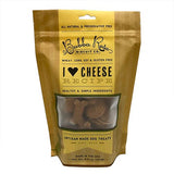 2-Pack I Heart Cheese Biscuit Bags Dog Treats Made in USA