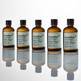 Davids Hydroxi™ oil pulling oral rinse w/ nano hydroxyapatite / 9oz Made in USA