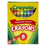 Crayola Crayons, Tuck Box, 2-Pack of 8 Count Boxes, Made in USA
