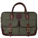 Camo & Waxed Freelance Briefcase SKU: T-650 Made in USA
