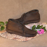 Sale: Women's Lace-up Chukka Boots - Cowhide by Footskins Made in USA