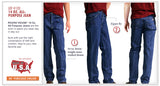 Men's #103 5 Pocket Heavyweight 14oz Jeans by ROUND HOUSE® Made in USA