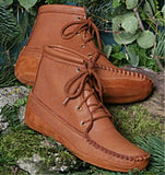 Sale: Women's Canoe Sole Walking Boots Made in US by Footskins 1541C