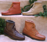 Sale: Women's TPR Sole Walking Boots American-Made by Footskins 1541