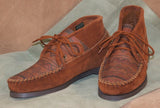 Sale: Women's Suede Lace-up Chukka 1837 Made in USA by Footskins
