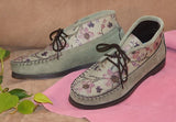 Sale: Women's Suede Lace-up Chukka 1837 Made in USA by Footskins