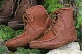 Sale: Men's Walking Boots Canoe Sole American-Made by Footskins