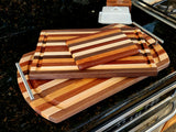 Exclusive Combination Set of All Three Cutting Boards / Serving Trays Made in USA