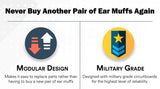 Sale Pro Ears | Ultra Sleek Premium Passive Hearing Protection Ear Muff by Altus Brands PEUSB