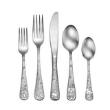 Christmas Holiday Season Stainless Flatware 45 Piece Set Made in USA