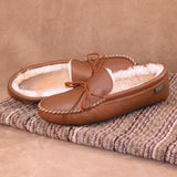 Sale: Men's Softsole Sheepskin Slippers Made in USA by Footskin 4400S